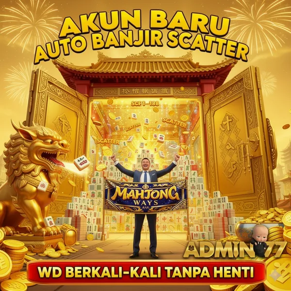 ADMIN77 Bonus Member Baru 100%